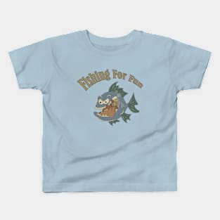 Toothy fish Kids T-Shirt